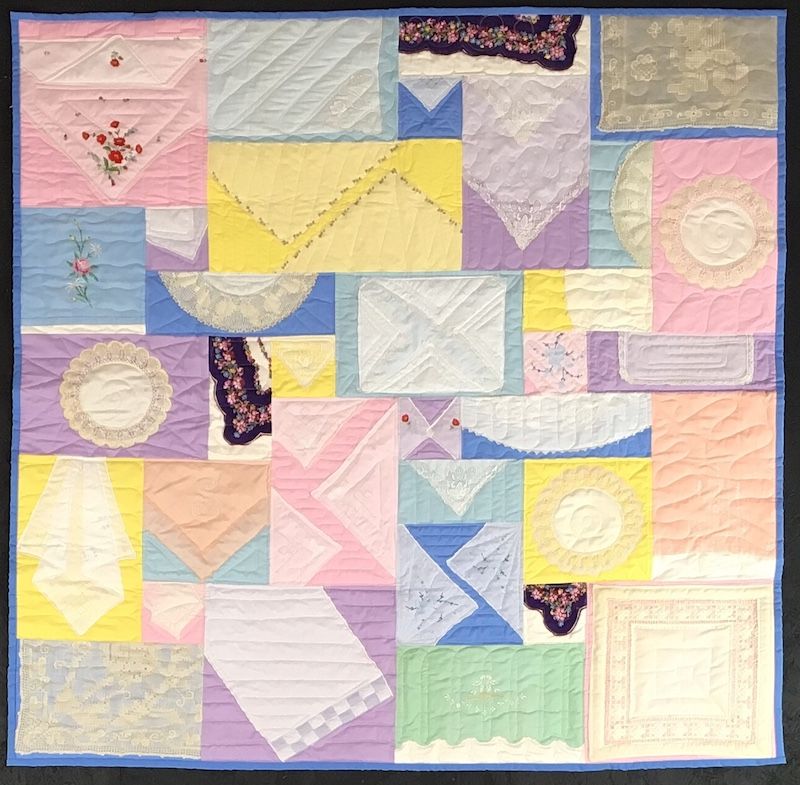 Hankies Made Into an Heirloom Quilt We Can Make One for You
